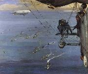 Sir John Lavery A Convoy,North Sea 1918 Spain oil painting artist